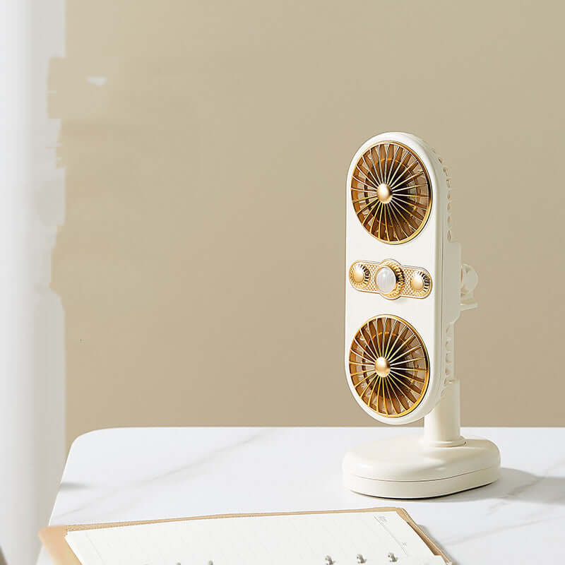 white table fan