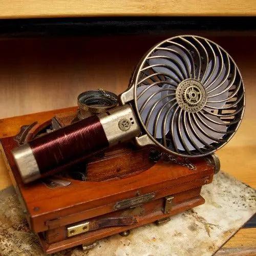 fan on box retro