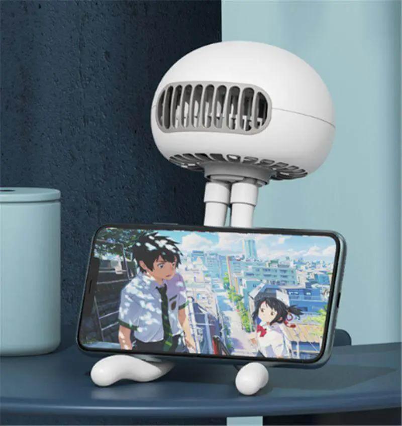 fan as a stand