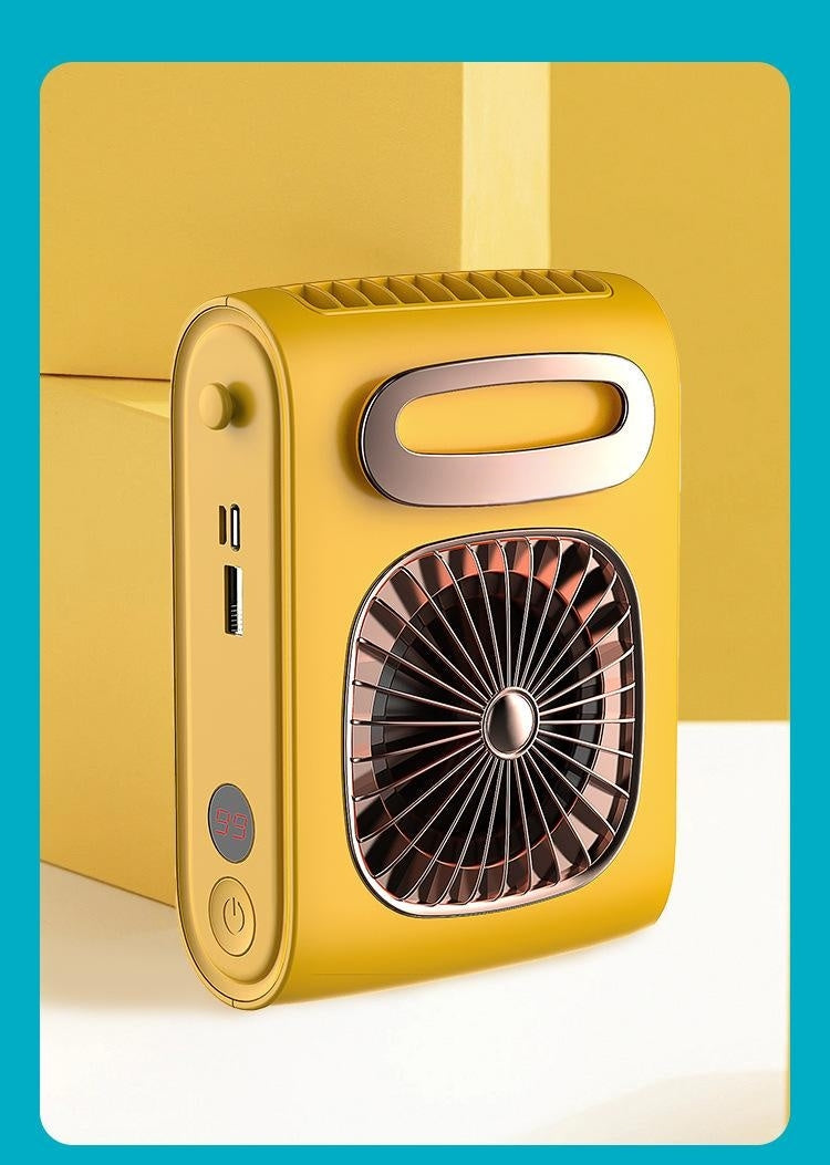 yellow fan