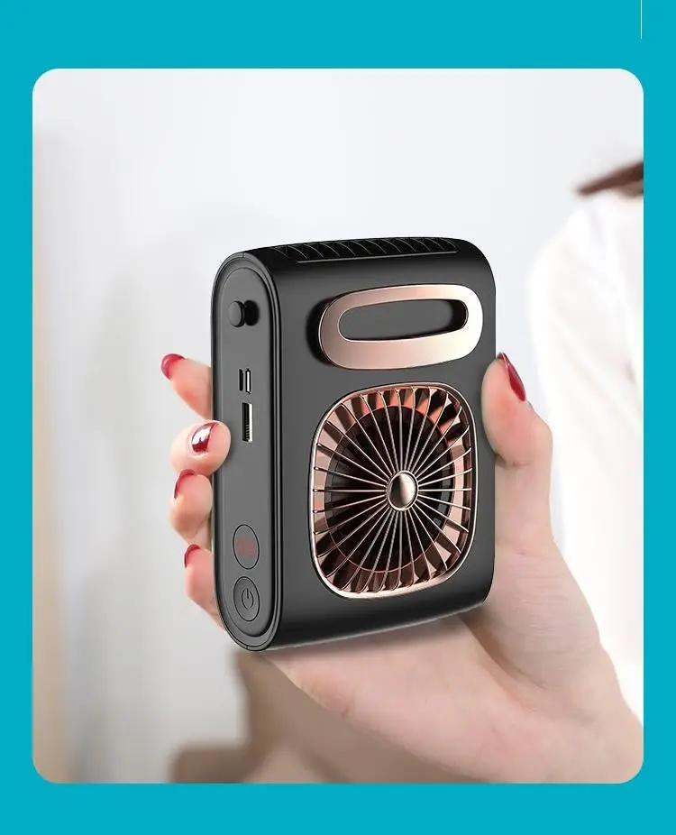 black fan